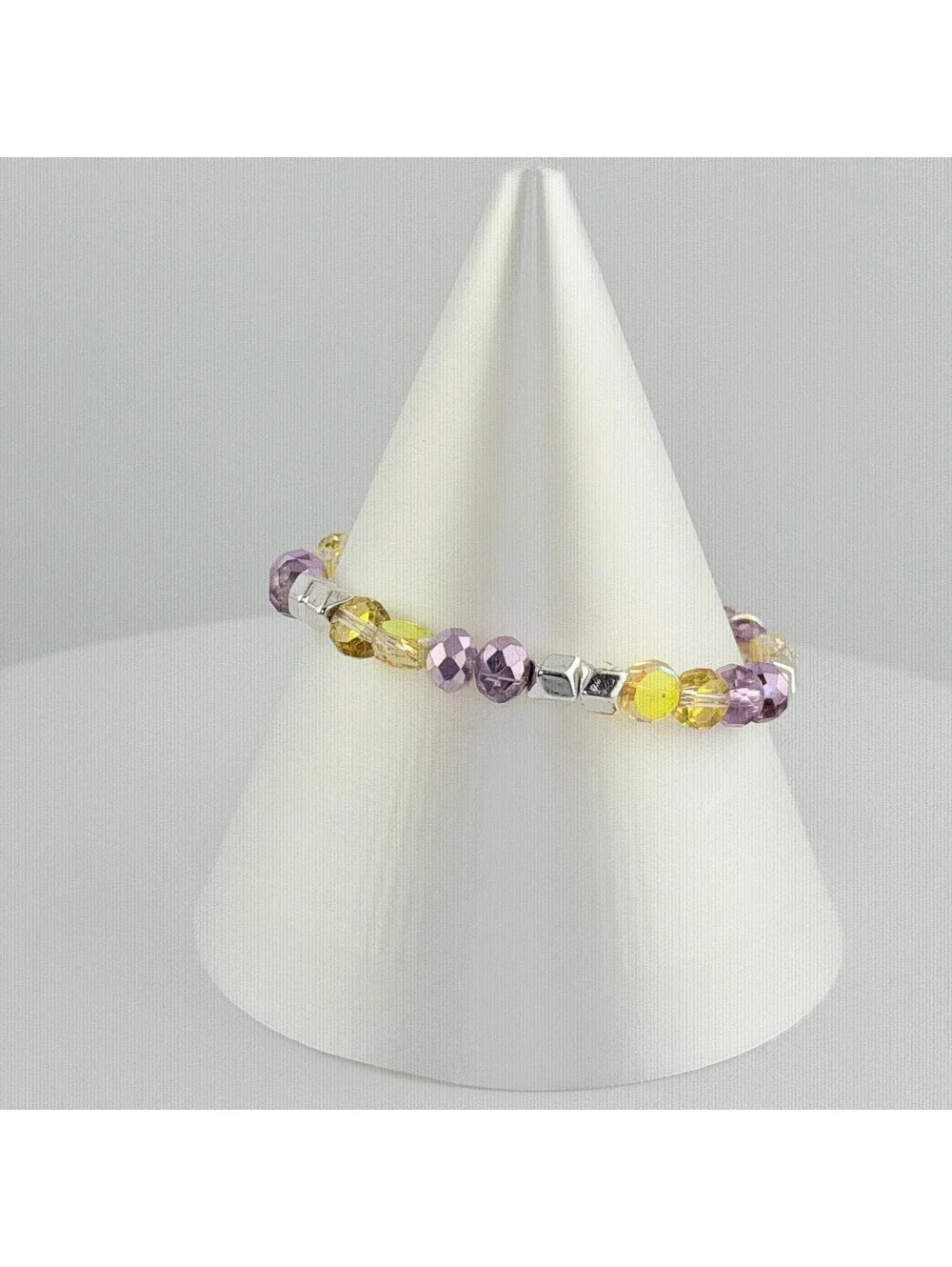 Bomb Party Single Stack Bracelet - on Silver Plating #117